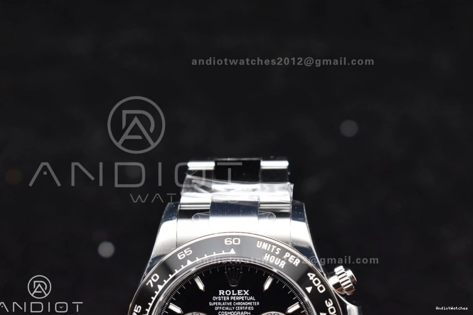 SL4801 Black Movement VS SBF Steel 1:1 in Daytona Elegant 1051 Rolex 904L 126500 Dial Factory 0524